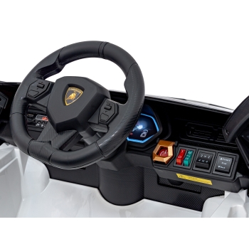 Auto na akumulator dla dzieci Lamborghini SIAN Biały QLS-6388.BIA